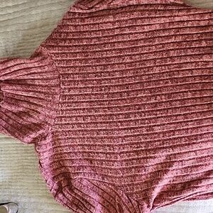 Pink Turtleneck